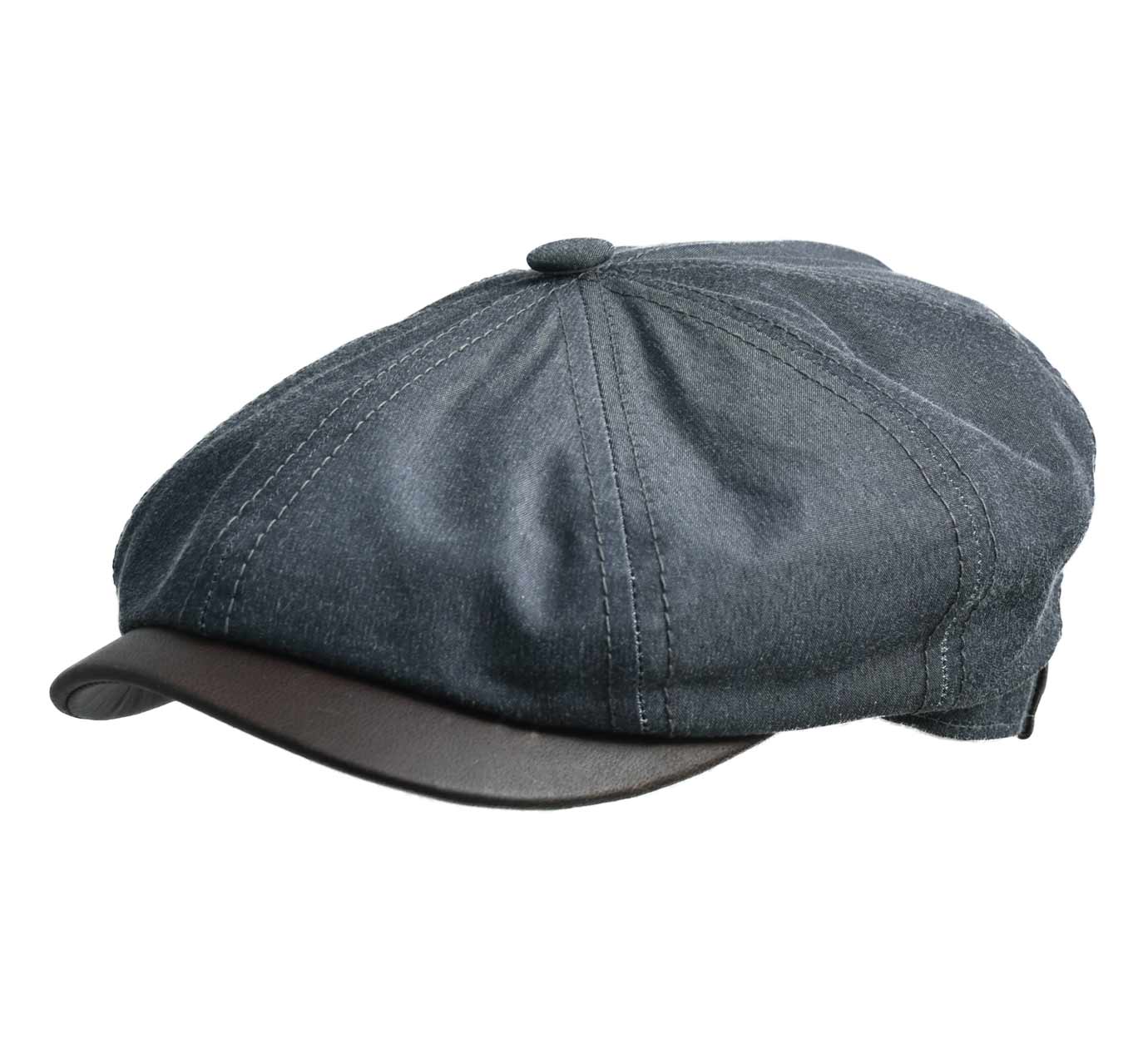 stetson hatteras waxed cotton newsboy cap 1175d1